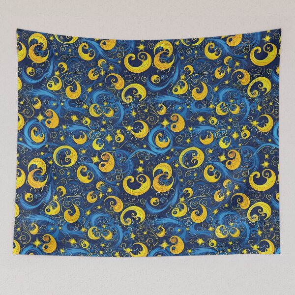 Item preview, Blue and Yellow Magical Swirls designed and sold by DaniGirls.