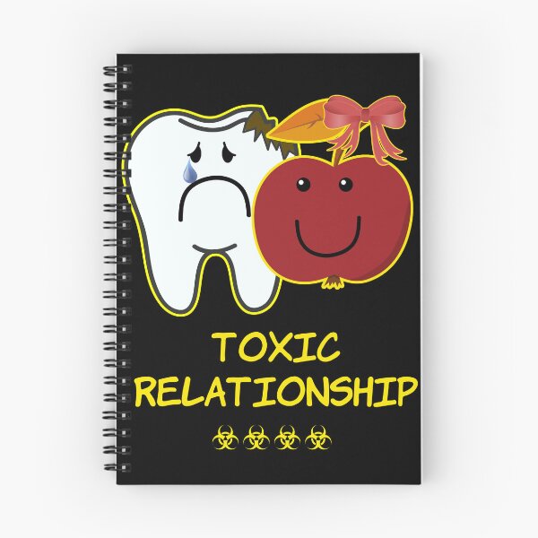 Item preview, 'Toxic Relationship' Couple Goals - Sarcasm Lovers Collection Apple designed and sold by Ridiculam Toga.