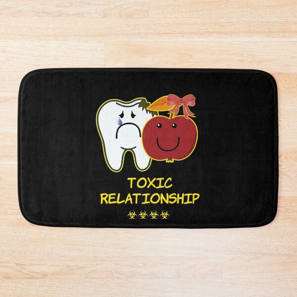 Item preview, 'Toxic Relationship' Couple Goals - Sarcasm Lovers Collection Apple designed and sold by Ridiculam Toga.