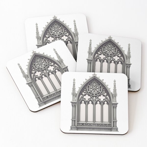 Item preview, Ornate Gothic Style Window designed and sold by DirtyDogArts.