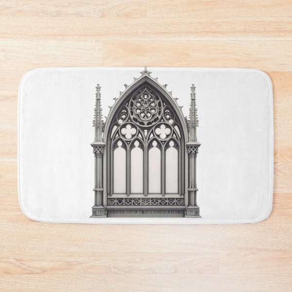 Item preview, Ornate Gothic Style Window designed and sold by DirtyDogArts.