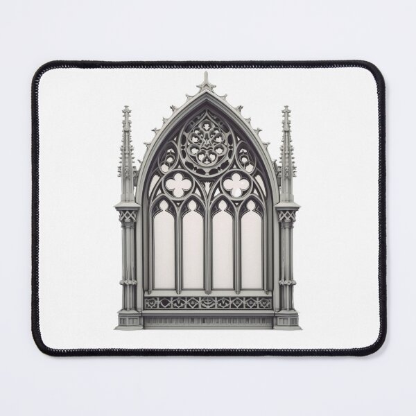 Item preview, Ornate Gothic Style Window designed and sold by DirtyDogArts.