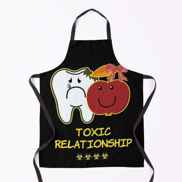 Item preview, 'Toxic Relationship' Couple Goals - Sarcasm Lovers Collection Apple designed and sold by Ridiculam Toga.