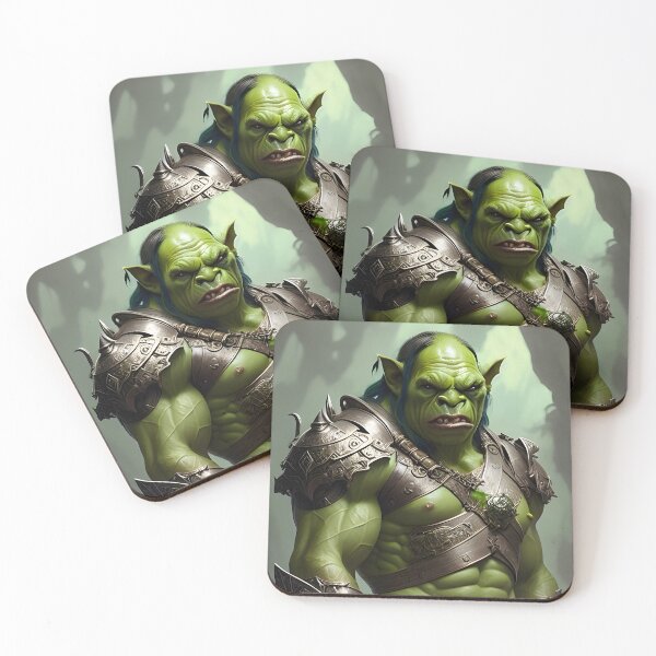 Item preview, Green Ork Kingdom Warrior designed and sold by magikman65.