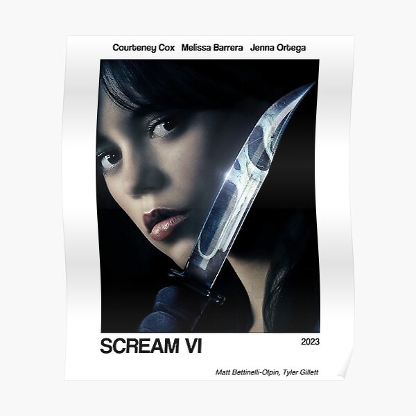 Scream VI - Core 4  Poster for Sale by civrarose