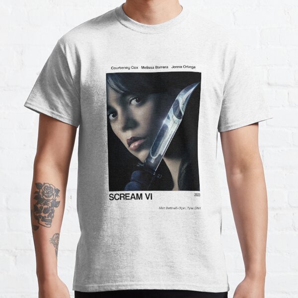 Jenna Ortega - Charpentier Tara - Film Scream 6 - Scream Vl classique  Classic T-Shirt for Sale by Totenboy