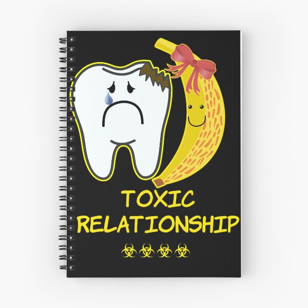 Item preview, 'Toxic Relationship' Couple Goals - Sarcasm Lovers Collection Banana designed and sold by Ridiculam Toga.