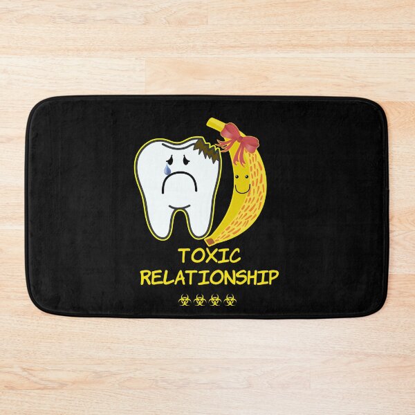 Item preview, 'Toxic Relationship' Couple Goals - Sarcasm Lovers Collection Banana designed and sold by Ridiculam Toga.