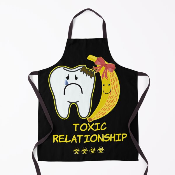 Item preview, 'Toxic Relationship' Couple Goals - Sarcasm Lovers Collection Banana designed and sold by Ridiculam Toga.