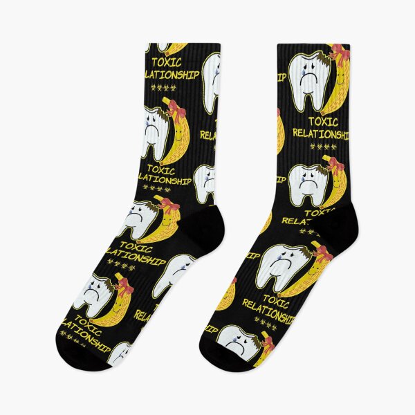 Item preview, 'Toxic Relationship' Couple Goals - Sarcasm Lovers Collection Banana designed and sold by Ridiculam Toga.