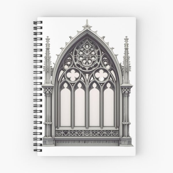 Item preview, Ornate Gothic Style Window designed and sold by DirtyDogArts.