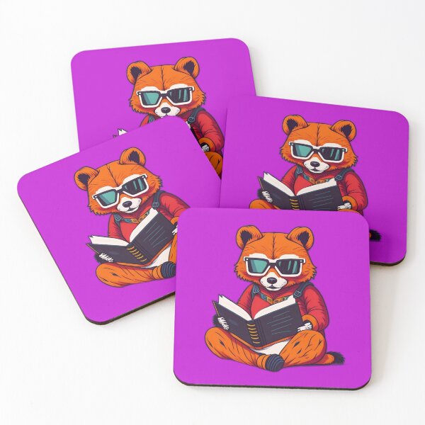 Item preview, Violet Anime Red Panda designed and sold by rockyRG.