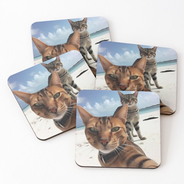 Item preview, cats selfies! designed and sold by Ladidia.