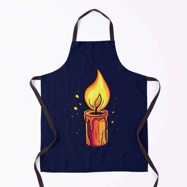 Item preview, Flickering Flamed Candle Cartoon Style designed and sold by Arncil.