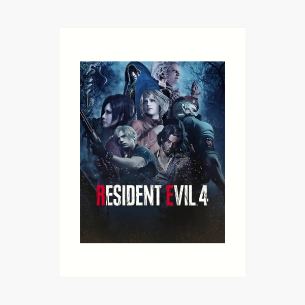 Resident Evil 4 Remake, Re4, Resident Evil 4 Poster for Sale by palmwillow