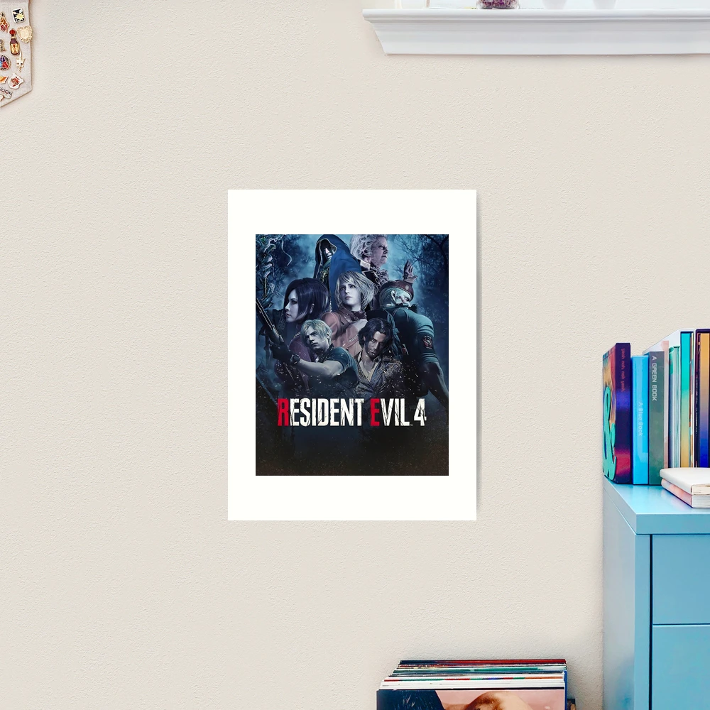 Resident Evil 4 Remake, Re4, Resident Evil 4 Art Print for Sale by  palmwillow