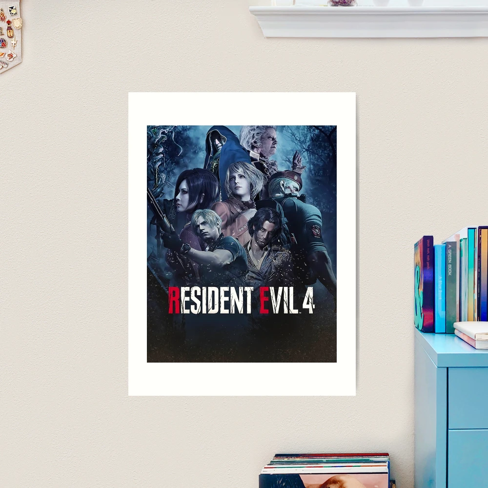 Resident Evil 4 Remake, Re4, Resident Evil 4 Art Print for Sale by  palmwillow