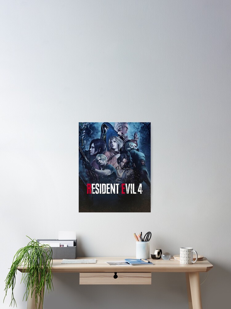 Poster for Sale avec l'œuvre « Remake de Resident Evil 4, Re4, Resident ...