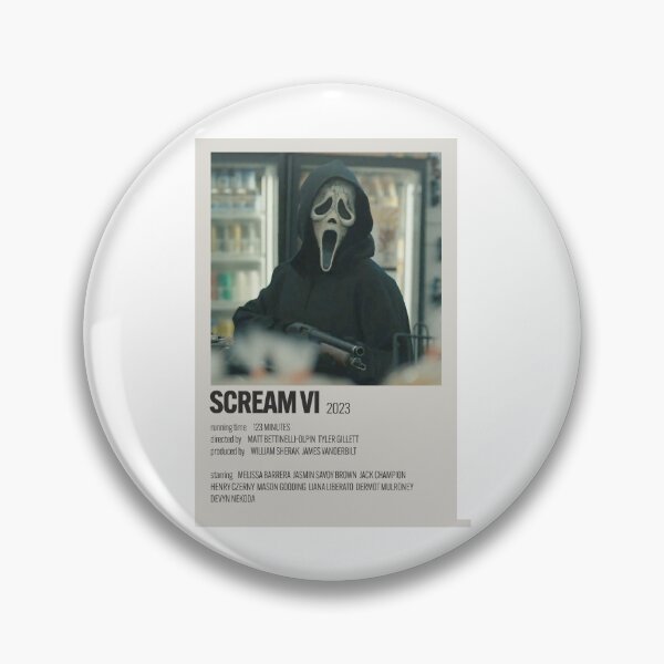 Item preview, Affiche minimaliste alternative du film Scream VI classique designed and sold by Dcharmed1.