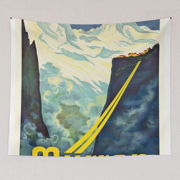 Item preview, Mürren Switzerland Vintage Ski designed and sold by Sharonstacy.