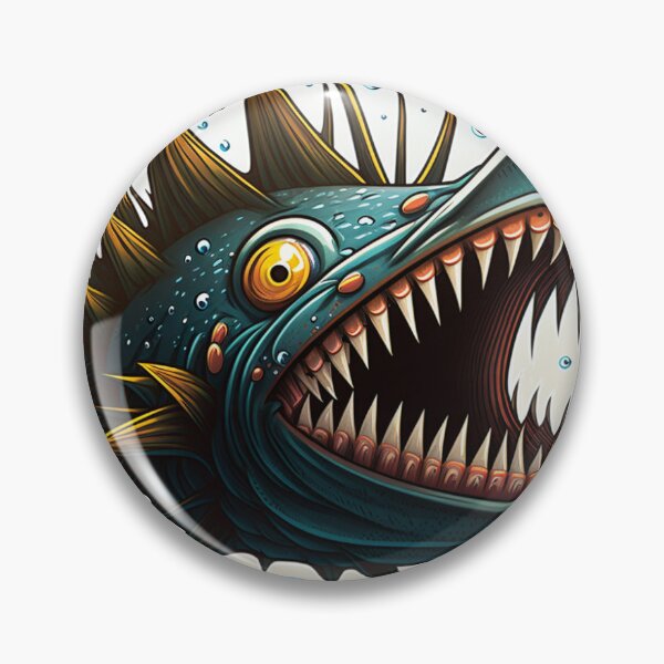 Item preview, Scary fish designed and sold by lijian.