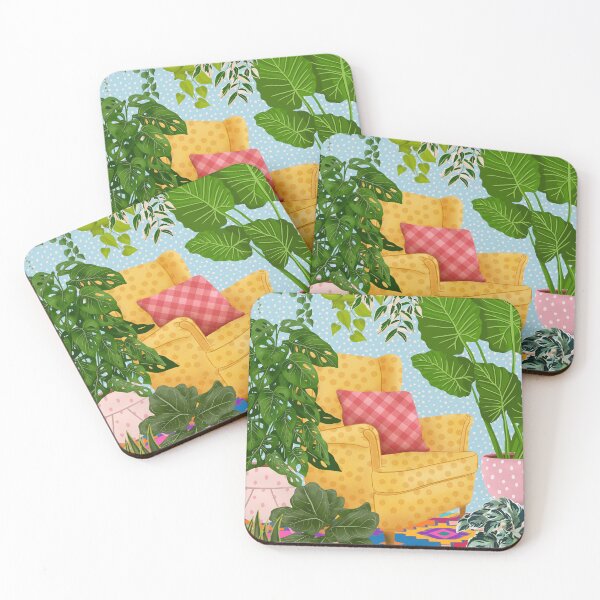 Item preview, Colourful Cute Plant Room  designed and sold by Ana Moguš.