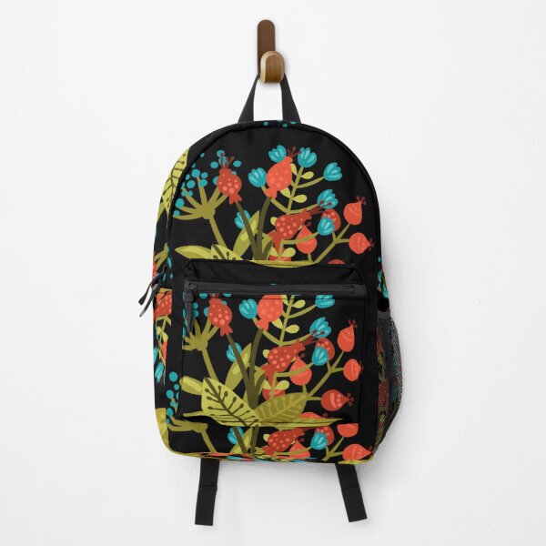 Item preview, Colourful Flower Pattern designed and sold by Honey Myrtle Studio.