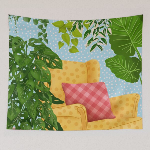 Item preview, Colourful Cute Plant Room  designed and sold by Ana Moguš.