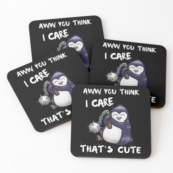 Item preview, Aww you think I care, that's cute-Funny  designed and sold by artfartzzz.