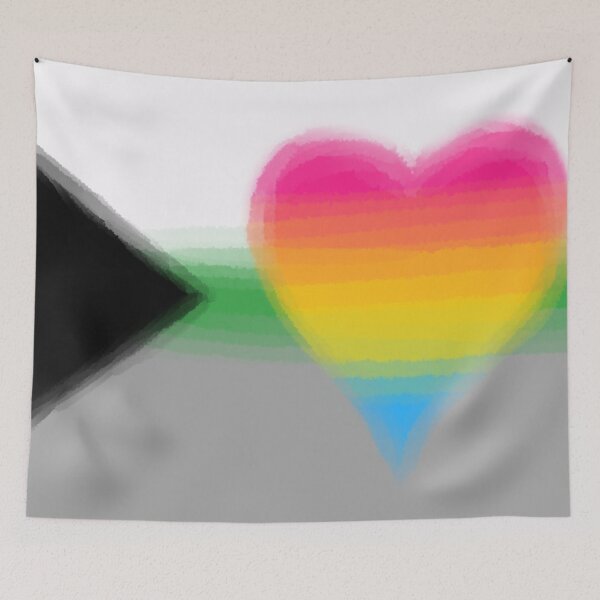 Item preview, Watercolor Demi-Panromantic Pride Flag designed and sold by Sum-Thangs.