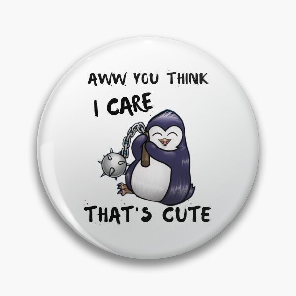 Item preview,  Aww you think I care, that's cute-Funny quotes designed and sold by artfartzzz.
