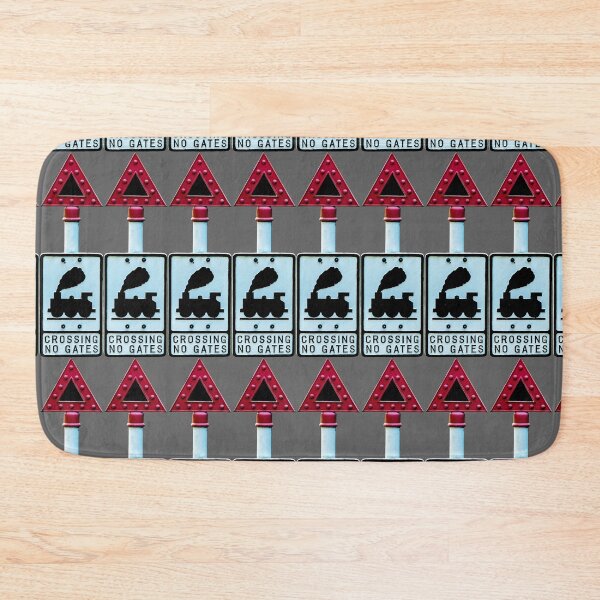 Item preview, Steam Train railway crossing sign designed and sold by Dalyndigital Photography.