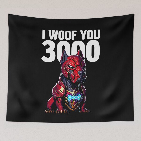 Item preview, I Love you 3000 - Funny Doberman for Doberman fans designed and sold by BrainlabStudios.