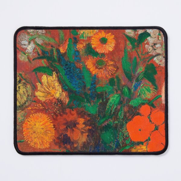 Item preview, Bouquet in a Chinese Vase (1912—1914) by Odilon Redon designed and sold by BossyCatHome.