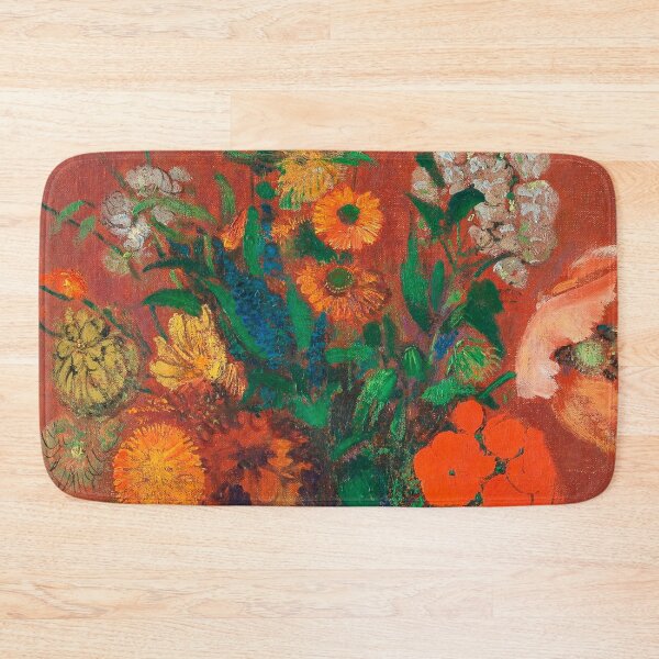 Item preview, Bouquet in a Chinese Vase (1912—1914) by Odilon Redon designed and sold by BossyCatHome.