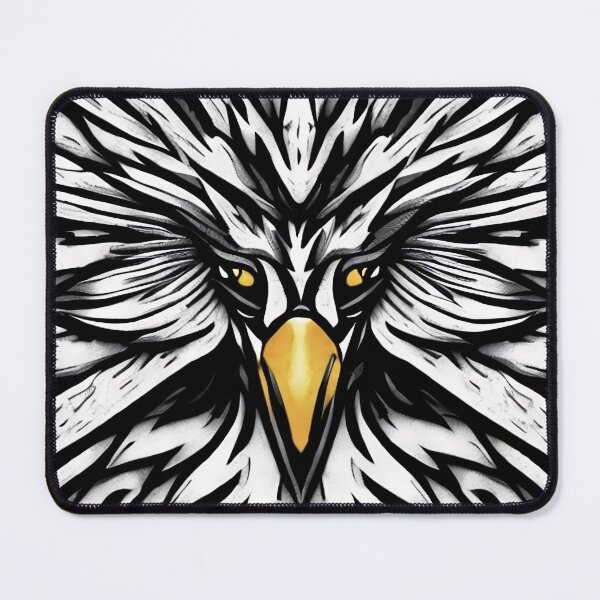 Item preview, Eagle Head Abstract Art 056 designed and sold by tpixx.