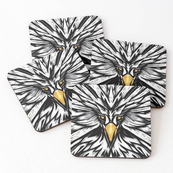 Item preview, Eagle Head Abstract Art 056 designed and sold by tpixx.