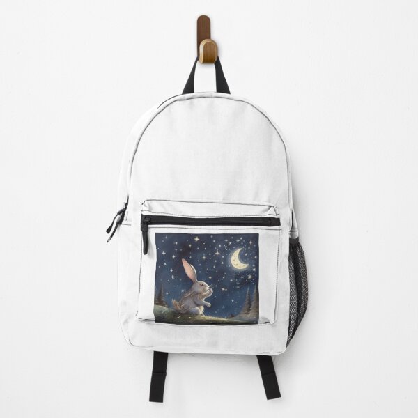 Item preview, A rabbit strolls under the starry night sky 1-2 designed and sold by KrazyFantasy.