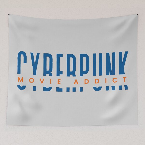 Item preview,  Cyberpunk movies funny motivational minimalist design designed and sold by DigitalMagShop.