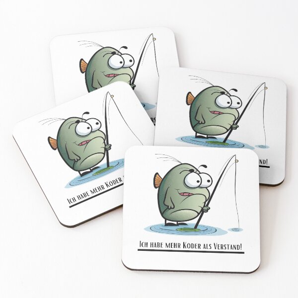 Artikelvorschau, Cartoon Angler entworfen und verkauft von Peeibe.