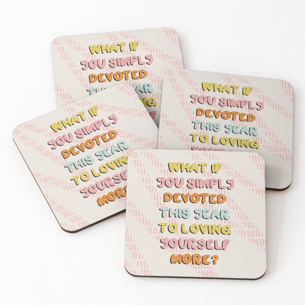 Item preview, Devoted This Year to Loving Yourself More designed and sold by Libby :).