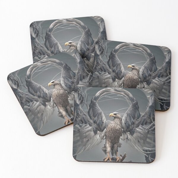 Item preview, Eagle Wildlife Abstract Art 057 designed and sold by tpixx.