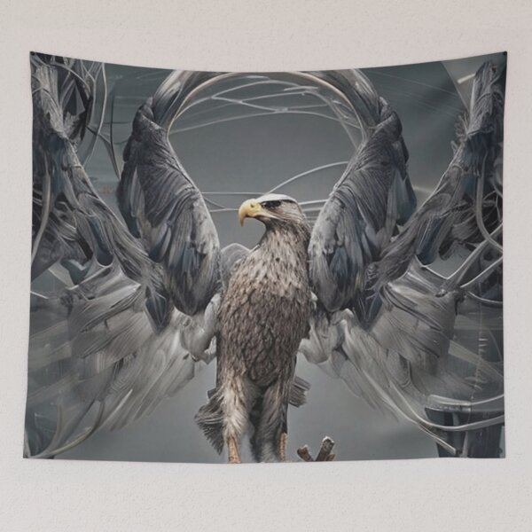 Item preview, Eagle Wildlife Abstract Art 057 designed and sold by tpixx.