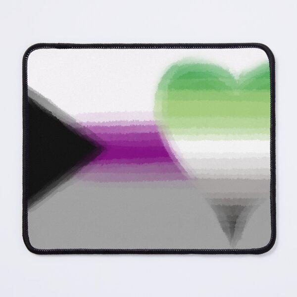 Item preview, Watercolor Demisexual Aromantic Pride Flag designed and sold by Sum-Thangs.