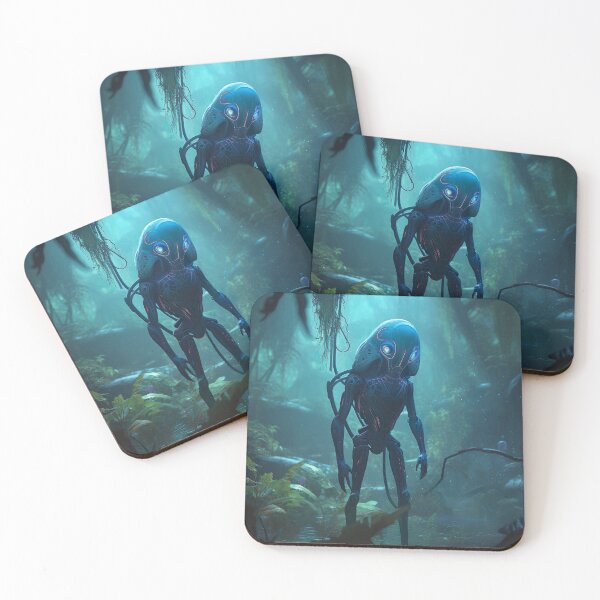 Item preview, Alien Jungle's Glowing Inhabitant designed and sold by PrintCove.