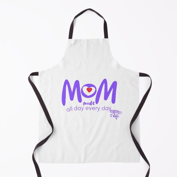 Item preview, Mom mode all day every day purple designed and sold by GJ-Creations.
