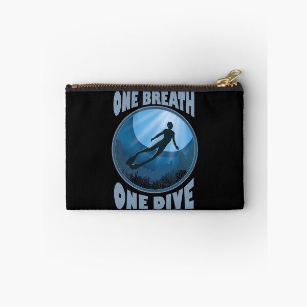 Item preview, One Breath One Dive - Apnoe Freedive - The Ocean Is Calling designed and sold by TheInkElephant.