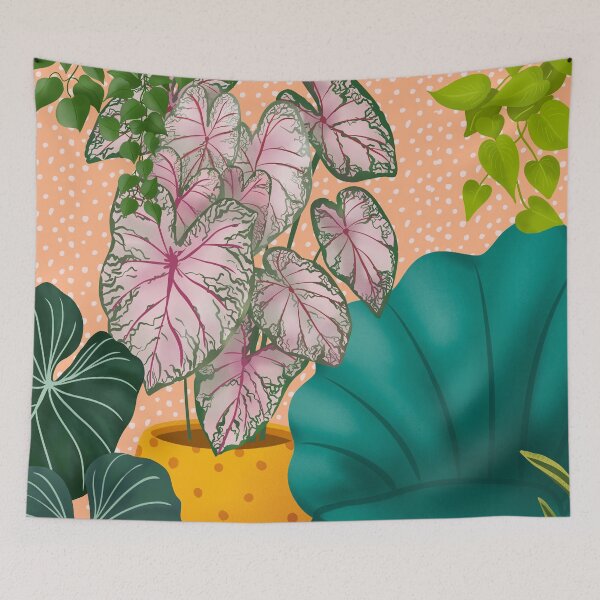 Item preview, Colourful Cute Plant Room  designed and sold by Ana Moguš.