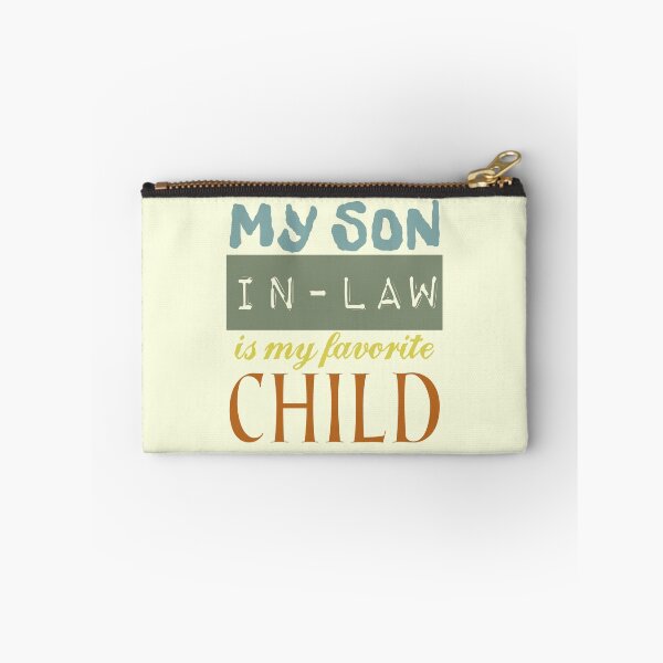 Item preview, my son in law is my favorite child sticker, my son in law is my favorite child tote bags,  designed and sold by KesDesigns ⭐⭐⭐⭐⭐.