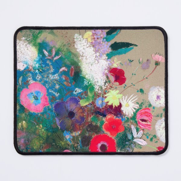 Item preview, Bouquet of Flowers (1900—1905) by Odilon Redon designed and sold by BossyCatHome.